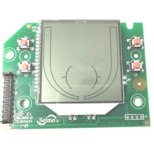 Scheda elettronica c/lcd 10 programmi lecoaspira fav80 Polti