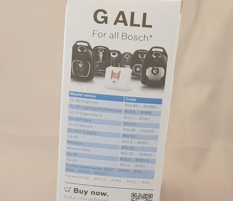 Sacchi per Bosch originali serie g all