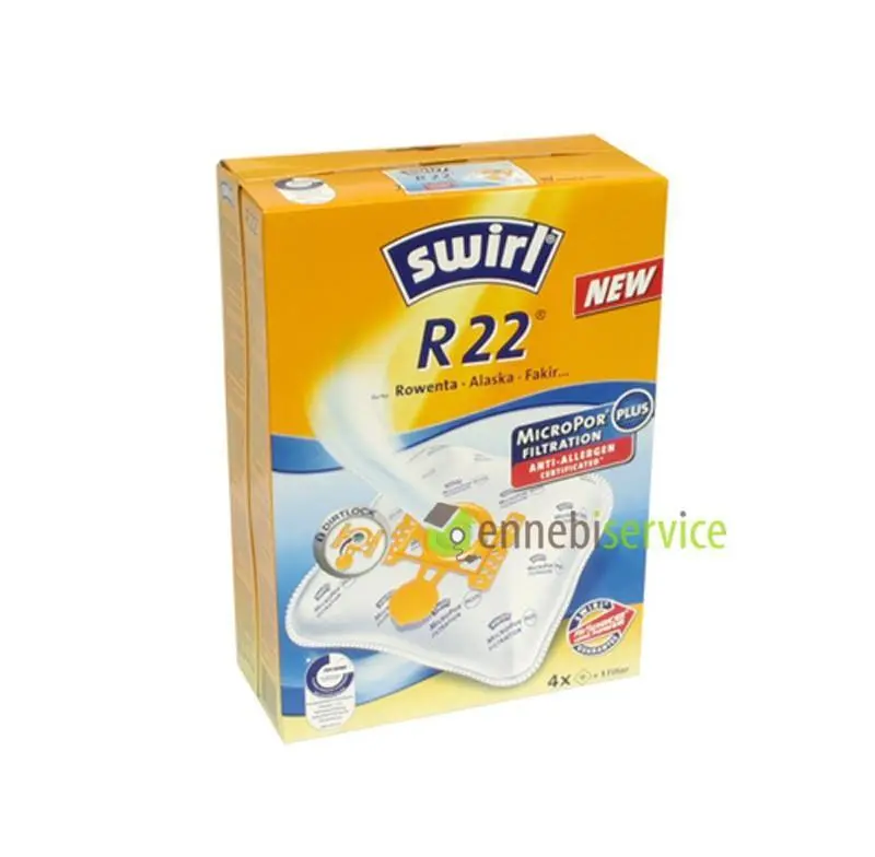 Sacchi per aspirapolvere De Longhi swirll r22