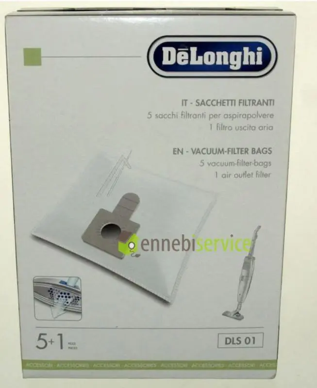 Sacchi De Longhi dls01 originali microfibra