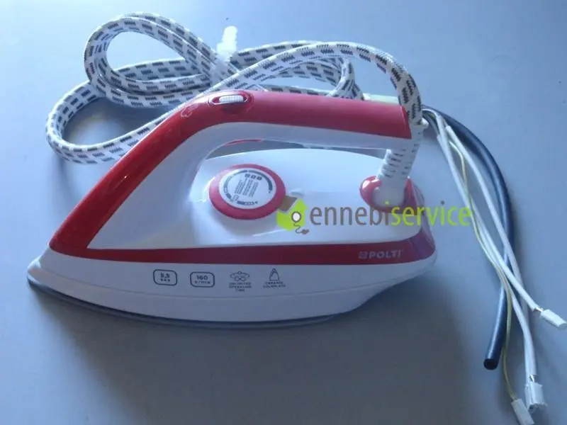 Ferro inox bianco/rosso vaporella forever 1400 Polti