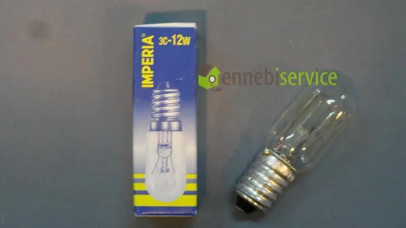 Lampadina tubolare e14 3c-12w Imperia Lampadine