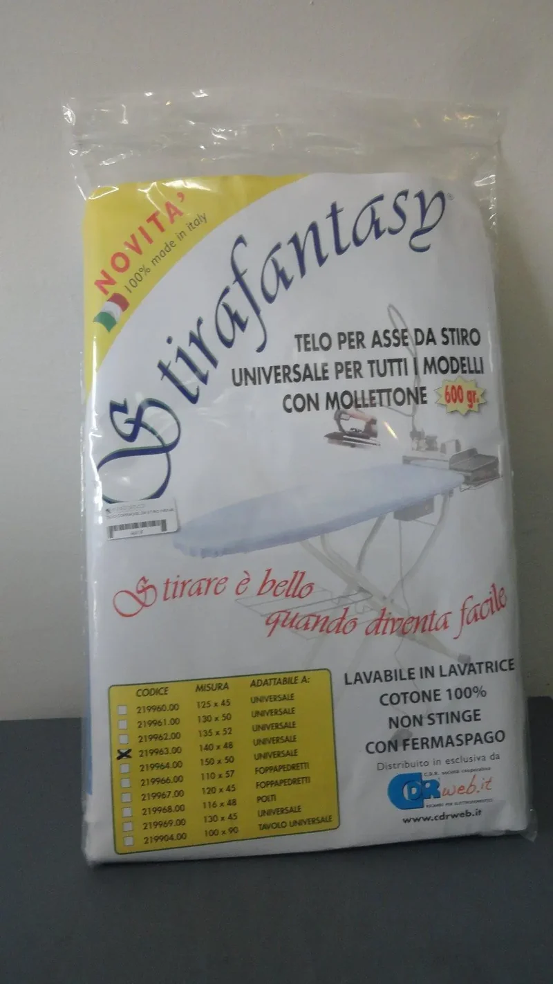 Telo copri asse da stiro 140x48 Micromic