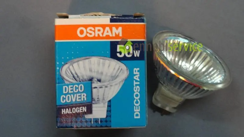 Lampada dicroica 12v 50w decostar gu5.3 36° Osram
