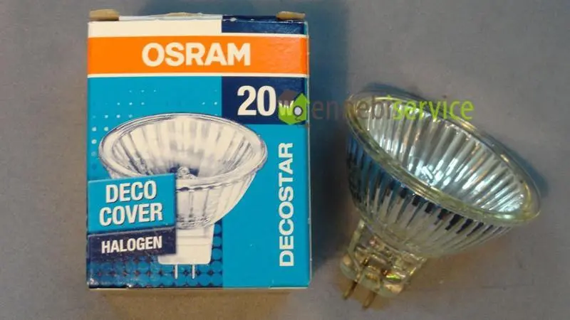 Lampada dicroica 12v 20w gu5.3 36° Osram