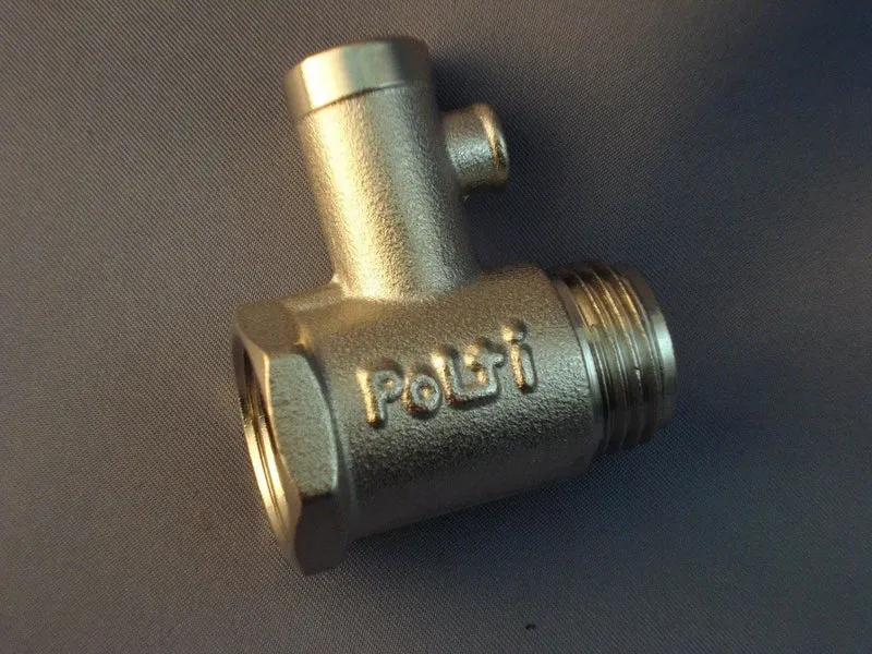Valvola sicurezza 1/2 m/f 5 bar art.3180 2h professionale Polti