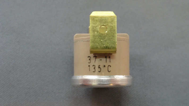 Termostato scatto fisso ty60 135°c ±4 pti175 ty60a135 Polti