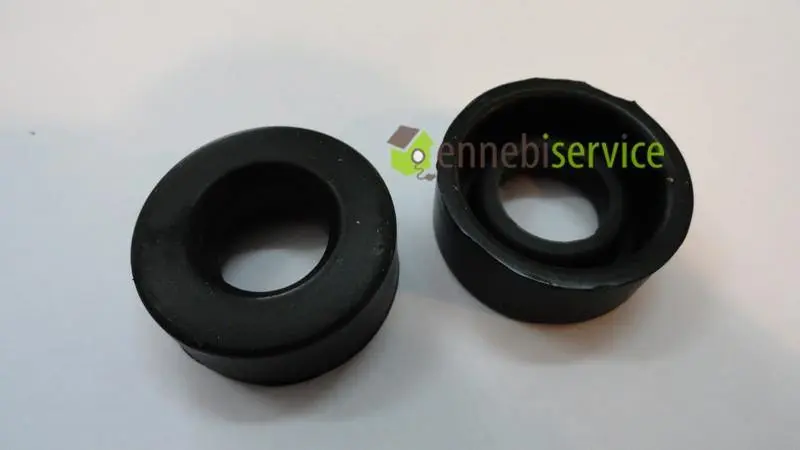 Guarnizione centraggio in silicone vmq70 nero Polti