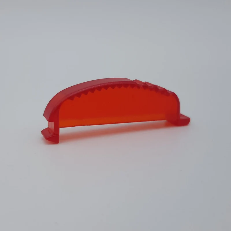 Copripulsante rosso trasparente pc ferro super pro d.506 Polti