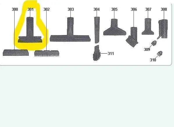 Bocchetta piccola aspira vapore pa66+fv25 nero mondial vap 5000 Polti