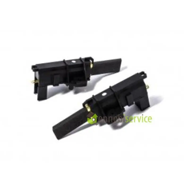 Coppia carboncini spazzole motore lavatrice Whirlpool-zanussi 481236248004 2 pz