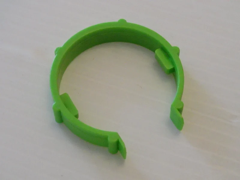 Anello verde raccordo tubo a gomito aspirapolvere Polti