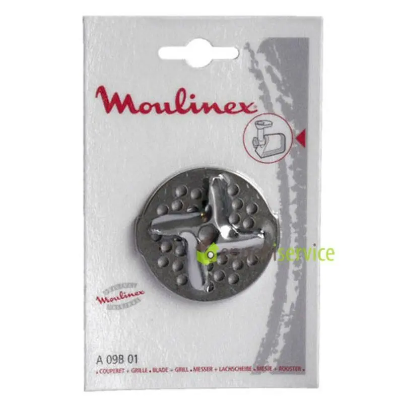 Coltello + trafila per tritacarne hv2-hv3 a14-a15 Moulinex
