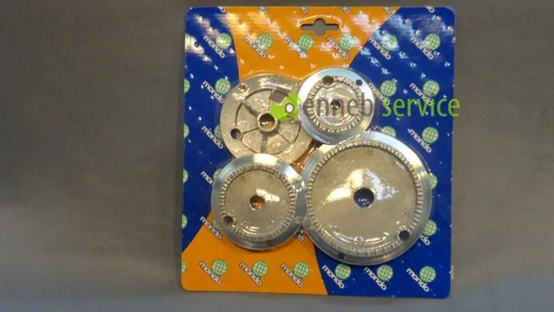 Kit 4 bruciatori rex 2 fori Ennebiservice