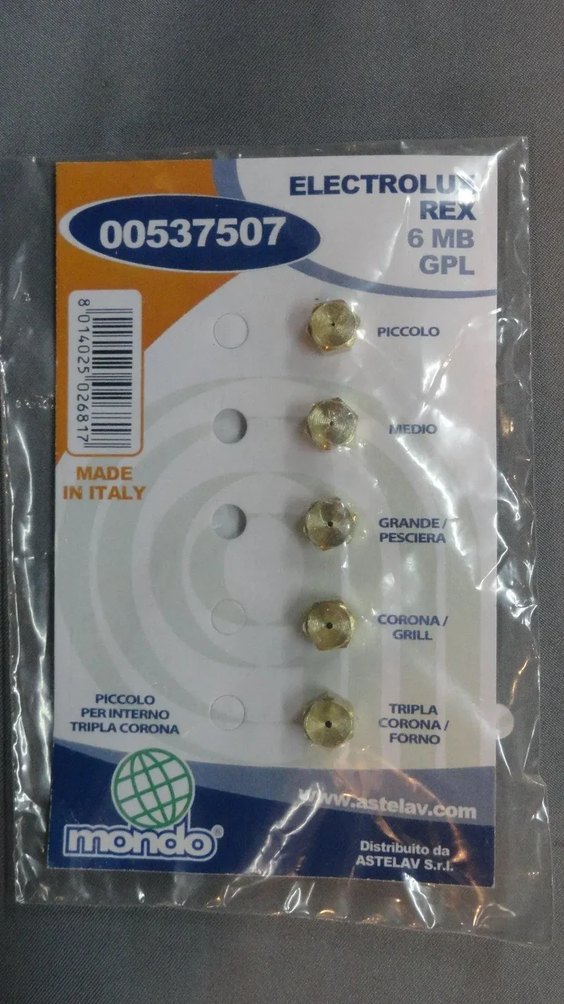 Ugelli 6mb gpl 5pz zanussi Micromic