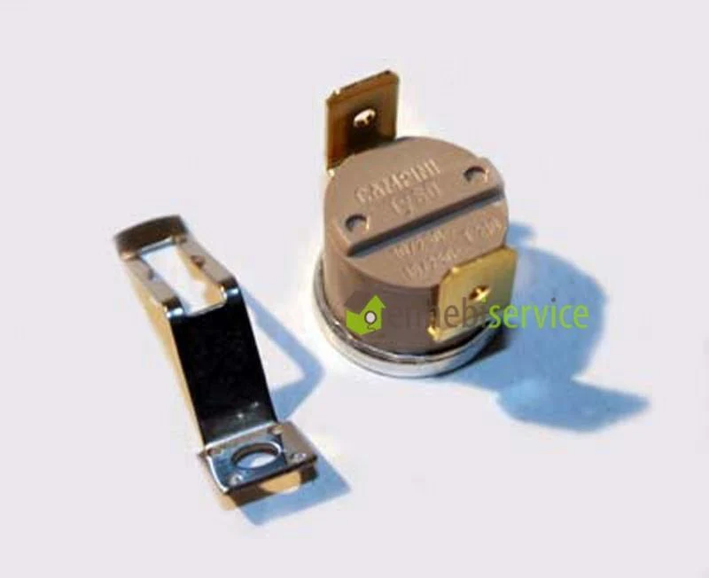Termostato scatto fisso nc 130 con staffa Ennebiservice