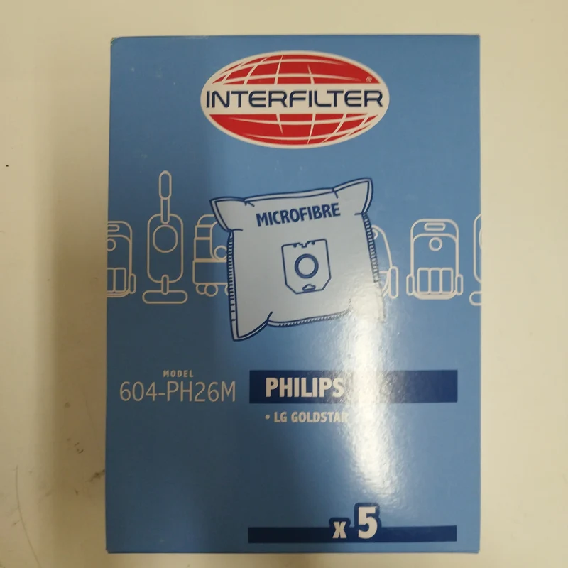 Sacchi Interfilter PS26, PHI203, PH26M, Philips