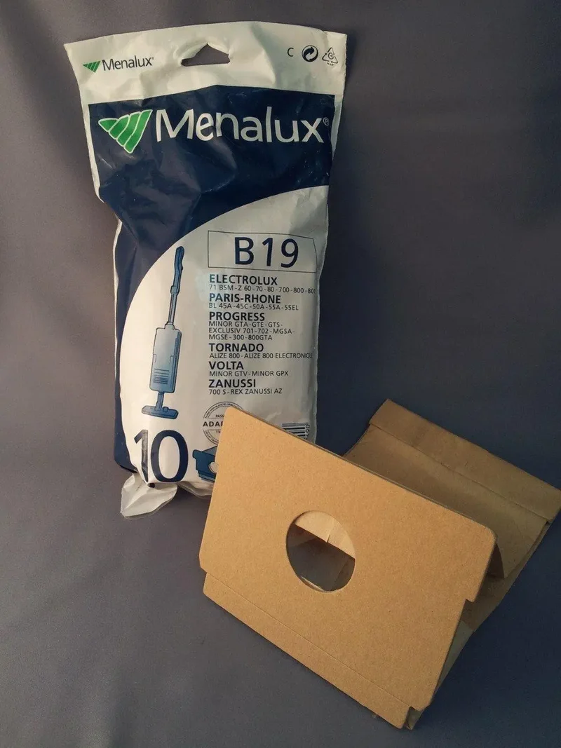 Sacchetti menalux b19 10 pz per scopa Electrolux