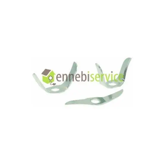 Set 3 coltelli per frullatore quamar t82-1 - t82-2 - ce-1 Ennebiservice