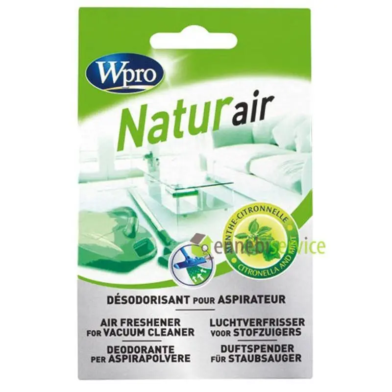 Deodorante granulare - per aspirapolvere menta-citronella Whirlpool