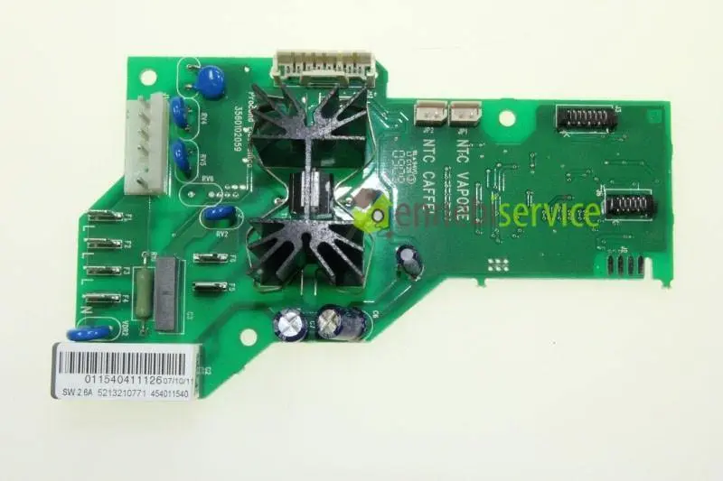 Scheda elettronica pcb procond sw2.6 230v en660 nespresso De Longhi