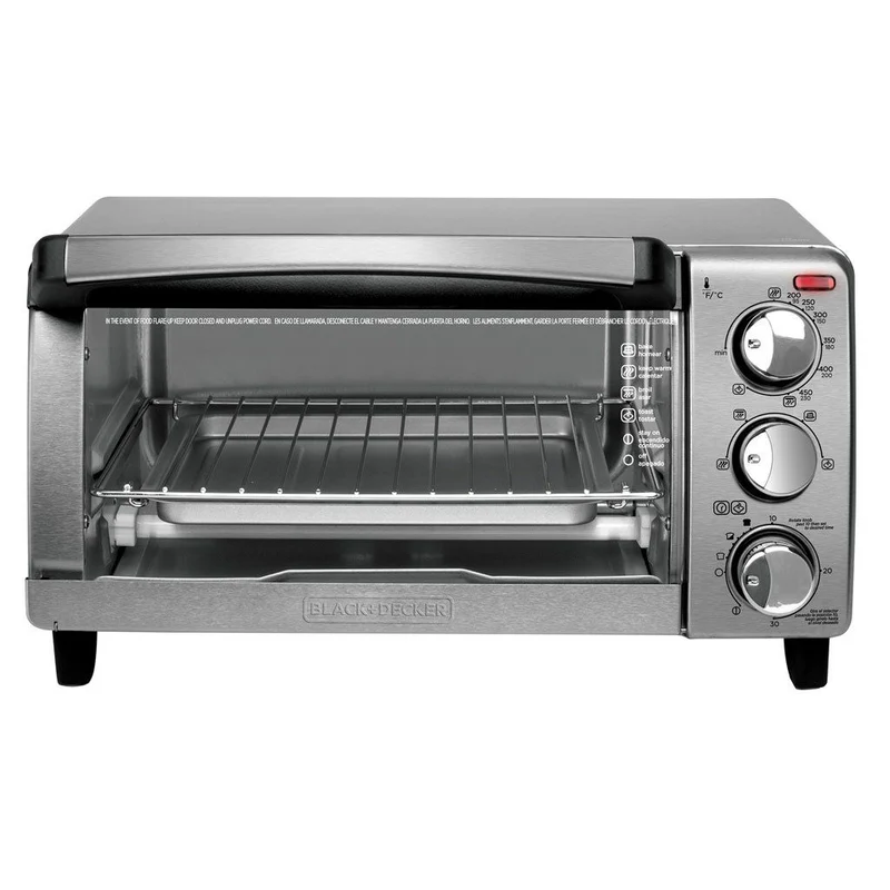 Tosta Horno Black & Decker TO1760SSLA | 4 Rebanadas | 1150W
