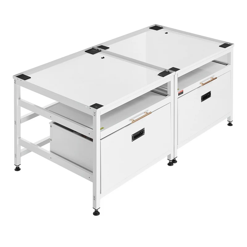 Pedestal para lavadora y secadora VEVOR 57 cm 74 x 74 363 kg