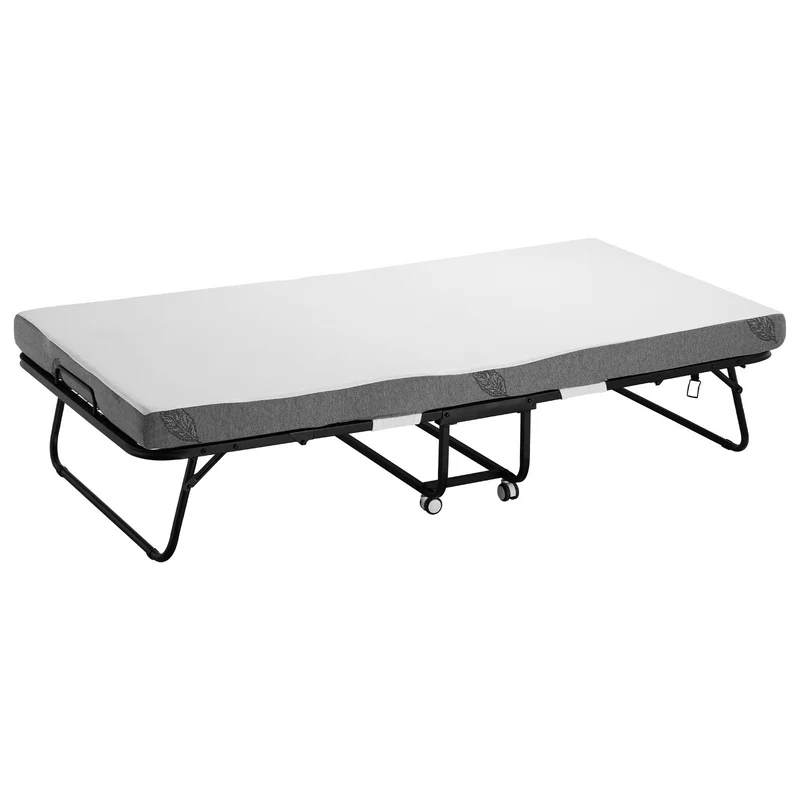 Cama plegable VEVOR 96,5 cm x 190,5 colchón 10 individual e