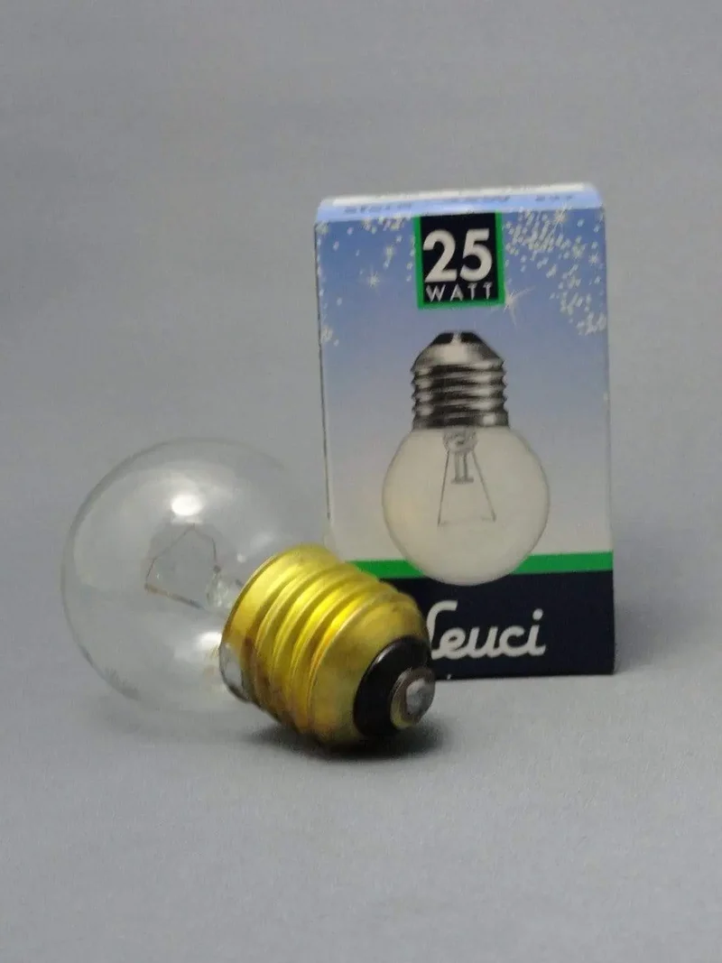 Lampadina sfera per forno 300° e27 25w Skl