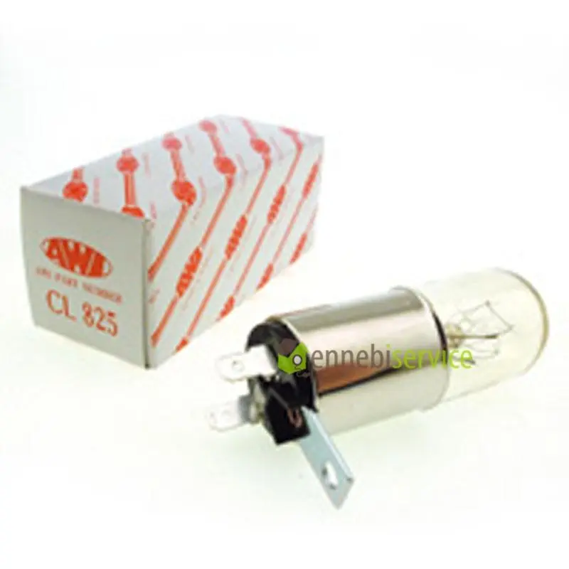 Lampadina per microonde 28w 220-240v con faston Whirlpool