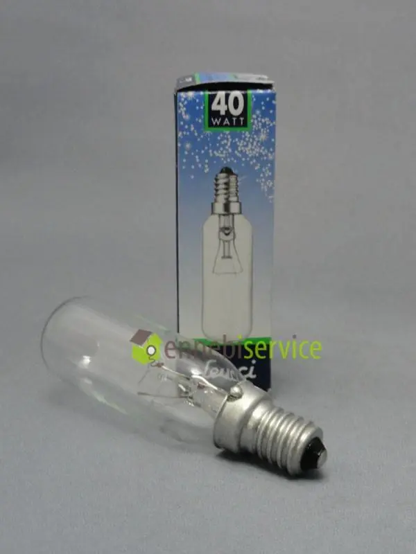 Lampada tubolare per cappa e14 40w 230v Skl