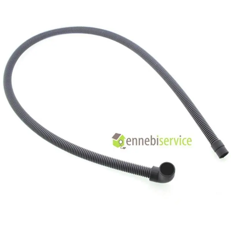 Tubo scarico lavatrice metri 2 con pipa a 90° diametro 21/29mm Skl