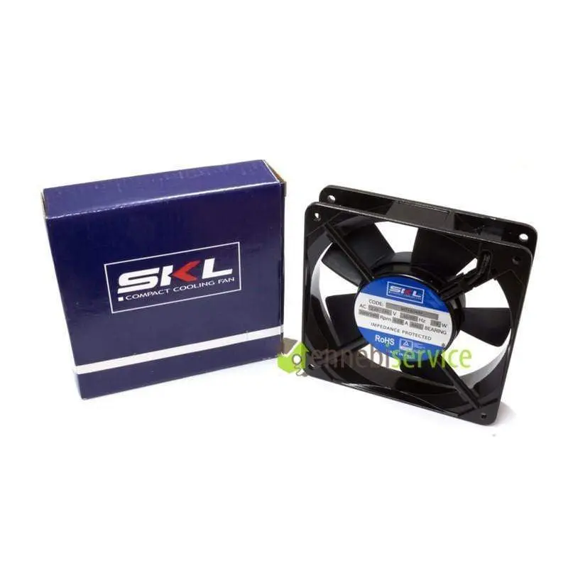 Ventilatore compatto 19w 120x120x25,5mm 2200/2400rpm Skl