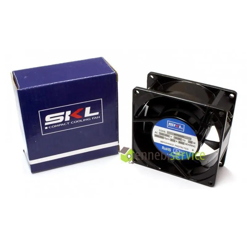 Ventilatore compatto 18w 92x92x38mm 2400/2850rpm Skl