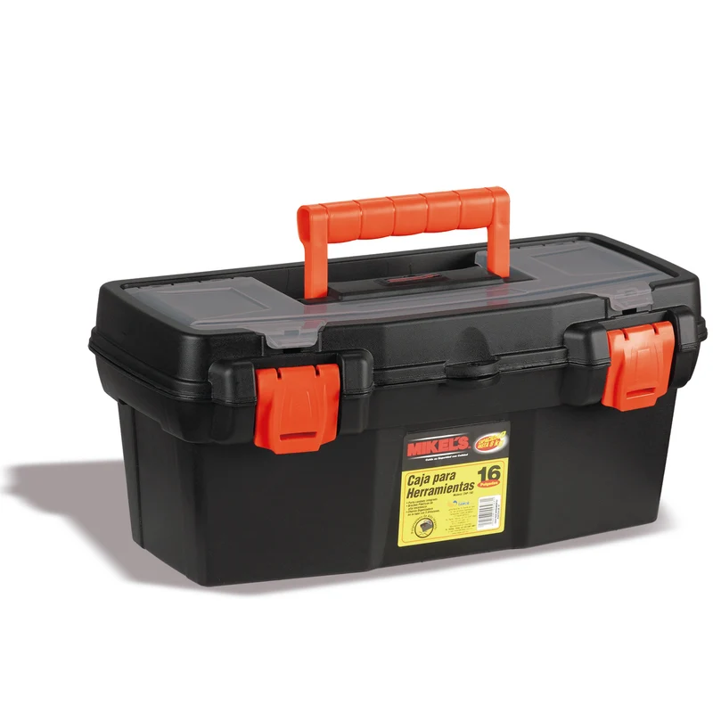 Caja plástica para herramienta de 16" , Capacidad hasta 8 kg , MOD CHP-160 , MIKELS