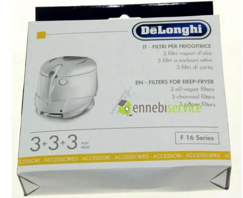 Filtro friggitice serie f16 9pz De Longhi