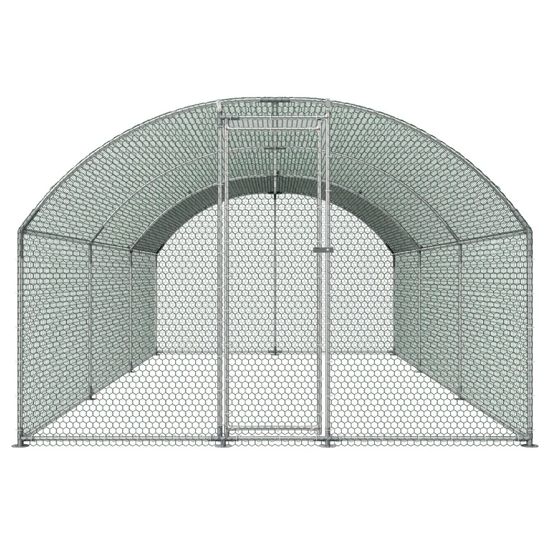 VEVOR Gallinero Metálico Grande 9.8x19.7x6.6pies Para Taller
