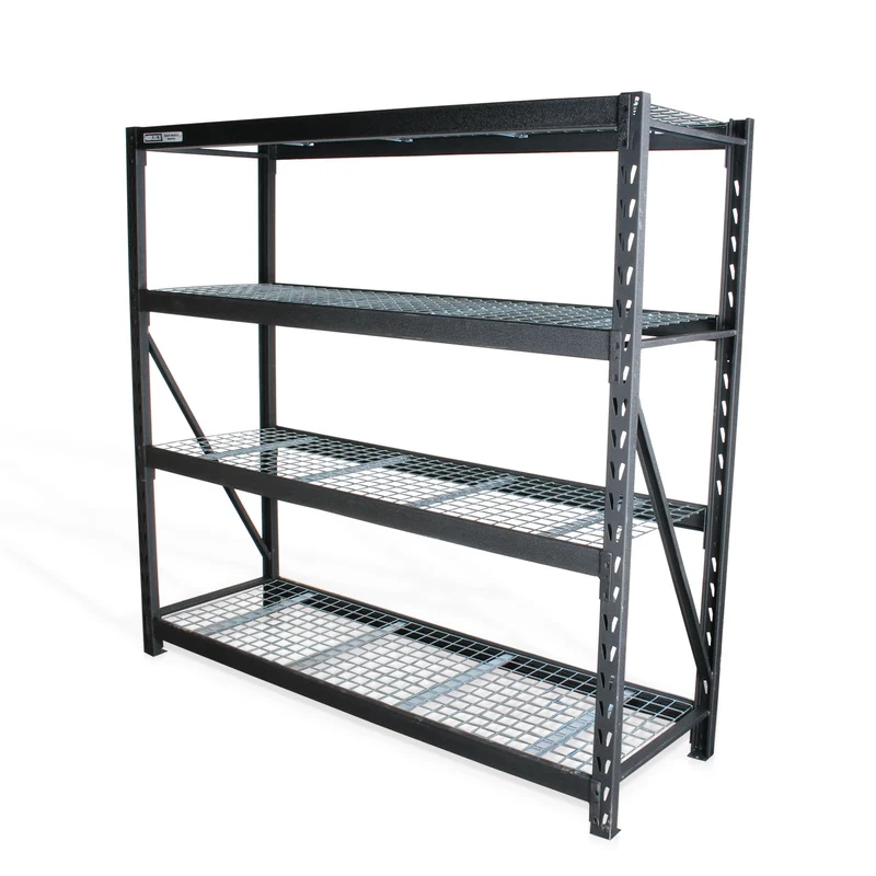 Estante metalico industrial , De 4 niveles , MOD EMI-7724 , MIKELS