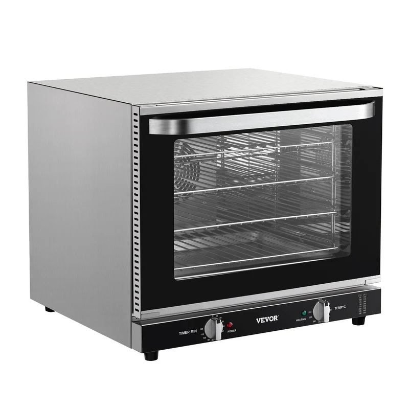 VEVOR Horno Comercial De Mostrador 66L 2800W 240V Industrial