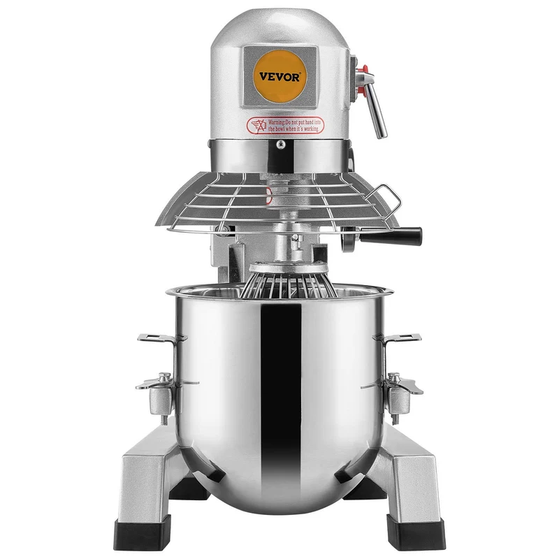 VEVOR Batidora Comercial 30Qt 1100W 382RPM Alta Resistencia