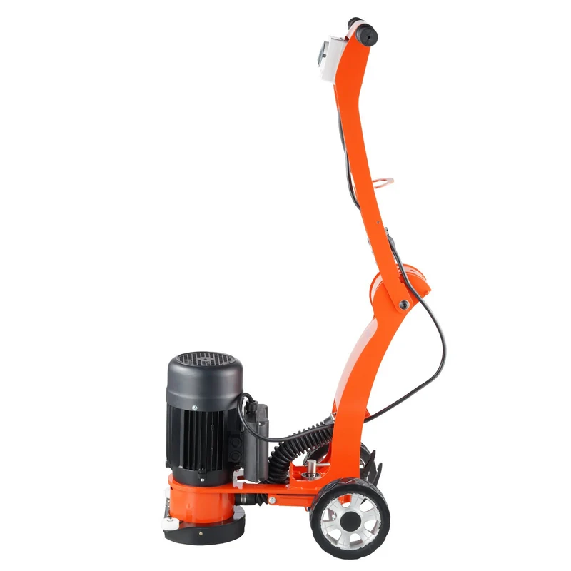 Pulidora eléctrica de pisos de concreto VEVOR de 7", esmeriladora de empuje de 1.7HP, 1300W, 1720 RPM con motor sin escobillas mejorado, para granito, mármol y piedra