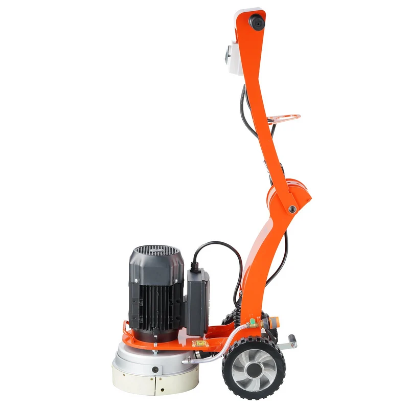 Pulidora eléctrica de pisos de concreto VEVOR de 10", esmeriladora de empuje de 1.7HP, 1300W, 1720 RPM con motor sin escobillas mejorado, para granito, mármol y piedra