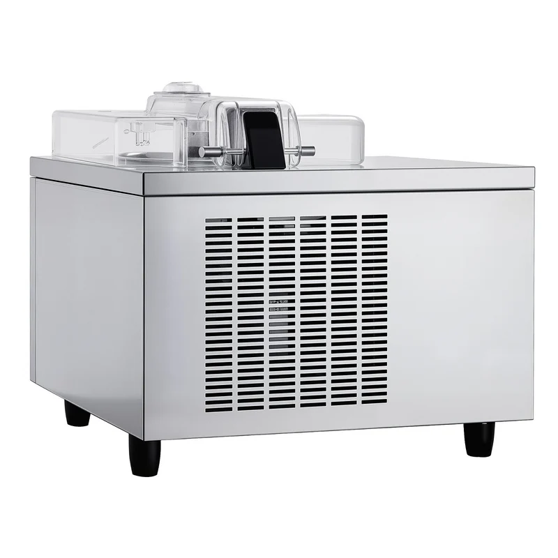 Máquina comercial de helado duro VEVOR, 500W 1.32 gal/hora, máquina de gelato con cilindro de 2.8L en acero inoxidable 304, autolavado y panel LED, alta productividad para snack bar y restaurantes