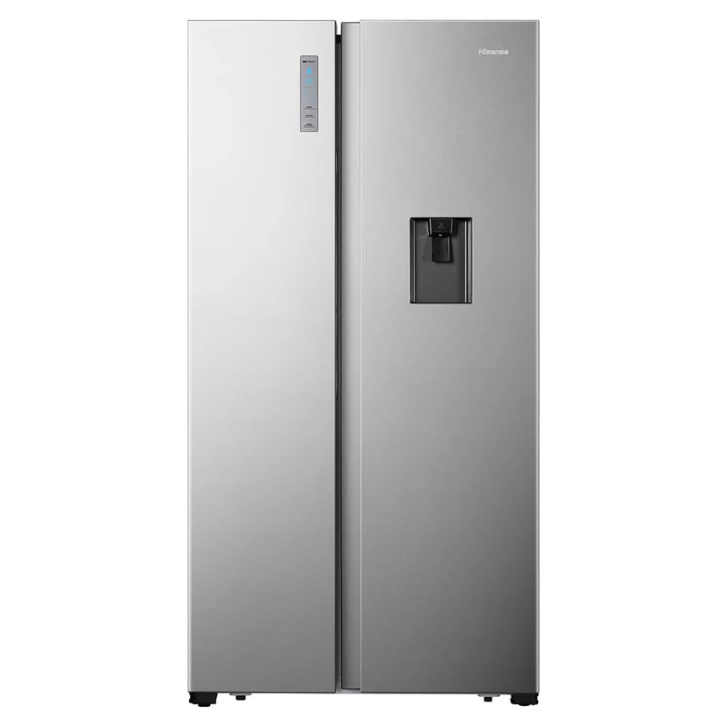 Refrigeradora Hisense RS19N6ASI | 19 pies cúbicos | Side-By-Side | Dispensador de Agua