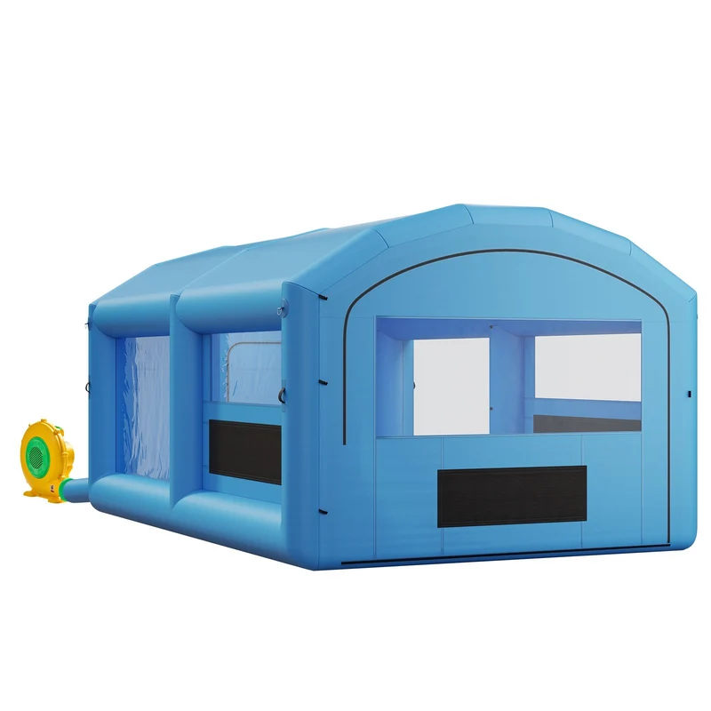 VEVOR Cabina Inflable Para Pintura 21x13x10pies 1100W Pro Us