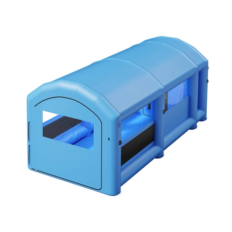 VEVOR Cabina Inflable Para Pintura 20x10x8pies 480W 750W Pro