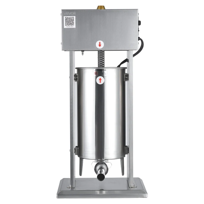 VEVOR Embutidora Eléctrica De Salchichas 33lb 15L Industrial