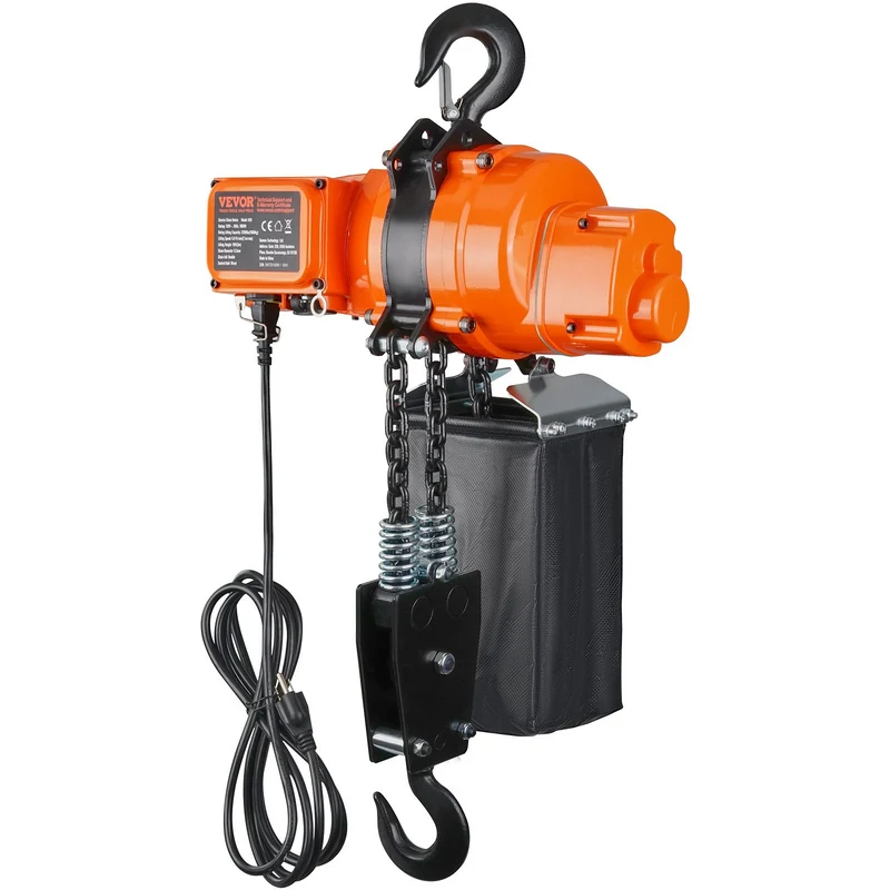 VEVOR Polipasto Eléctrico De Cadena 2200lb 120V 10pies Pro