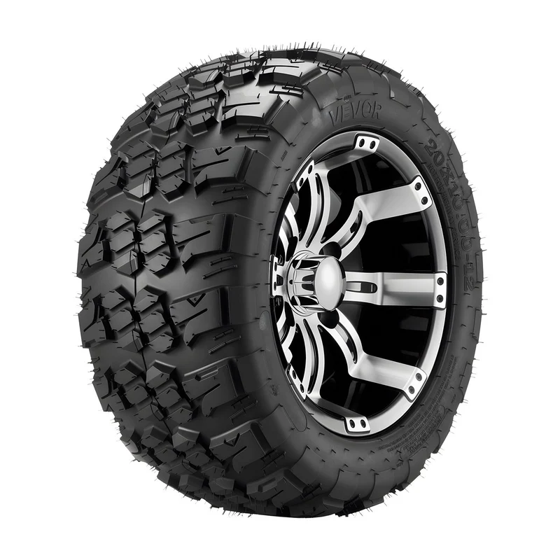 VEVOR Ruedas Para Carrito De Golf 20x10 800lb Trabajo Pesado