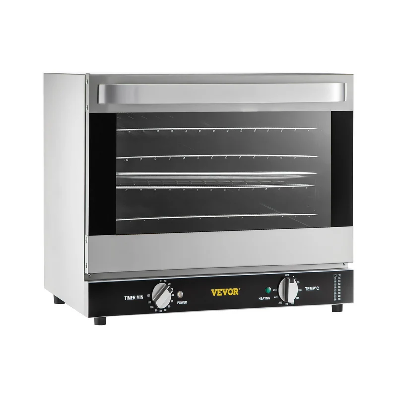 VEVOR Horno Comercial De Convección 66L 60Qt 1800W 120V Pro